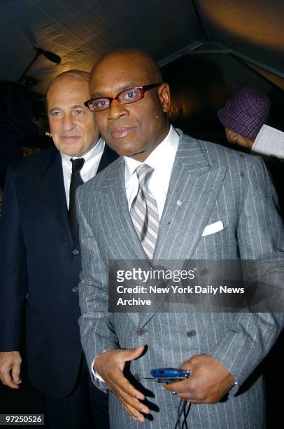 Antonio Reid, chairman of Island Def Jam Music Group, arrives at the Ziegfeld Theatre on W. 54th St. For the world premiere of the documentary...