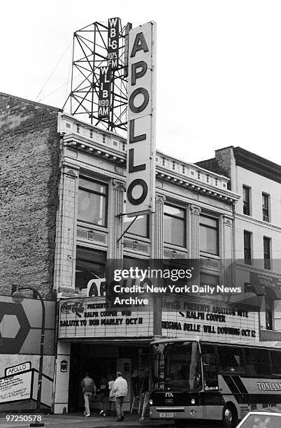 Apollo theater on 125th St. In Harlem