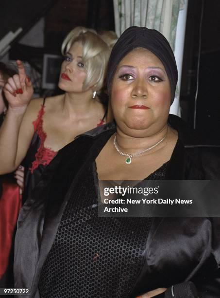 Aretha Franklin and Anna Nicole Smith are on hand for plus-size retrailer Lane Bryant's lingerie show and Webcast at Studio 54. Franklin sang at the...