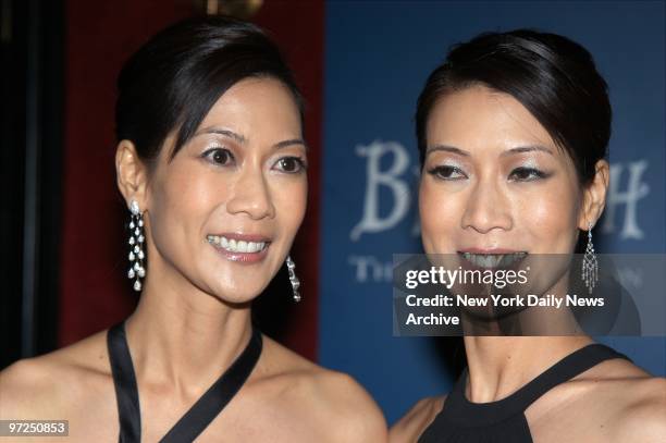 Arlene and Ada Tai are on hand at the Ziegfeld Theatre on W. 54th St. For the world premiere of "Big Fish." They're in the film.