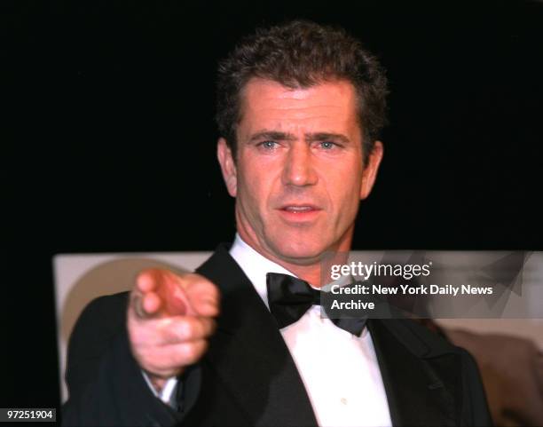 At GQ Men of the Year held at Radio City Music Hall is Mel Gibson, Honoree in the Film Category.