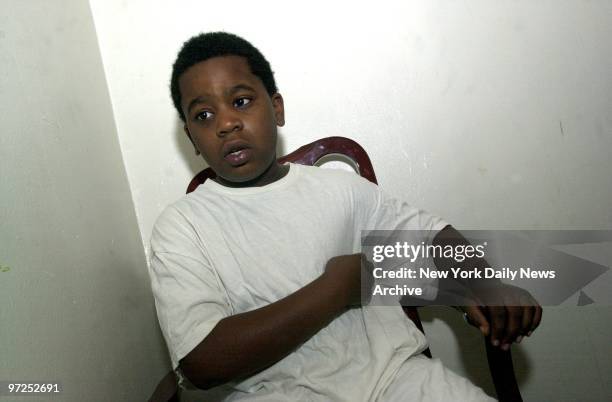 Eden Cadogan tells of bashing an aunt over the head with a bottle as she repeatedly stabbed his mother with a 12-inch knife in their Cypress Hills,...