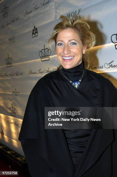 Edie Falco attends the 2005 Princess Grace Awards Gala at Cipriani 42nd St. She was a presenter at the event.