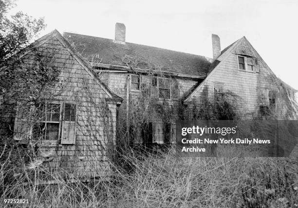 Edith Bouvier Beale, house in East Hampton, L.I. Was ruled insanitary by authorities several weeks ago.