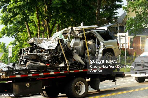 Eight people including four children were killed in the three-car head-on collision July 26, 2009 in Briarcliff Manor along the Taconic State...