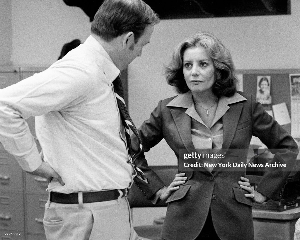Barbara Walters, a former hostess of a morning TV show, an i