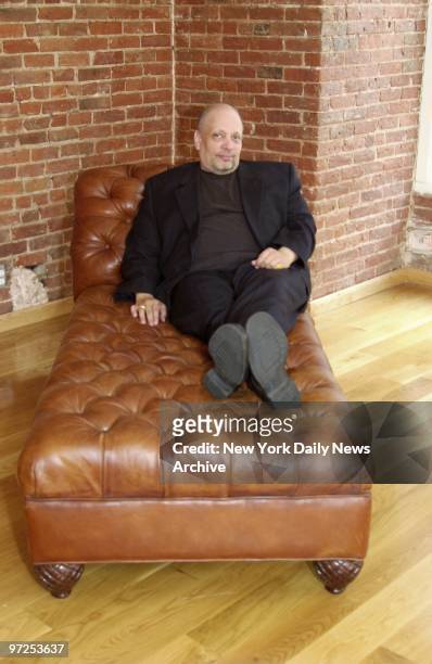 Author Walter Mosley talks about his new book, "Easy Rawlins," in his W. 14 St. Office.
