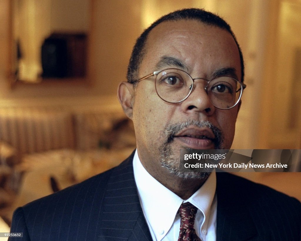 Author, historian and educator Dr. Henry Louis Gates, Jr. News Photo
