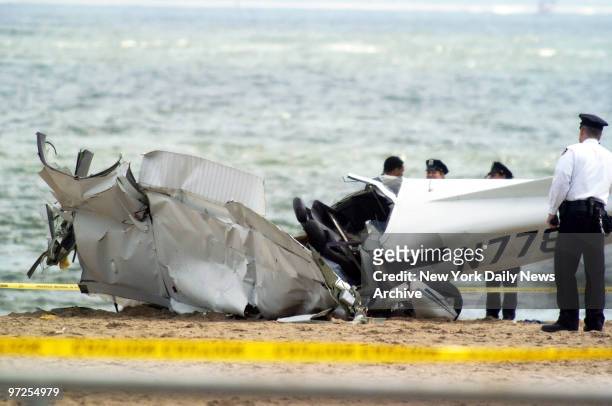 Emergency crews are on the scene of a small plane crash on the beach at W. 16th St. On Coney Island. Pilot Endrew Ellen of Jamaica, Queens, was...