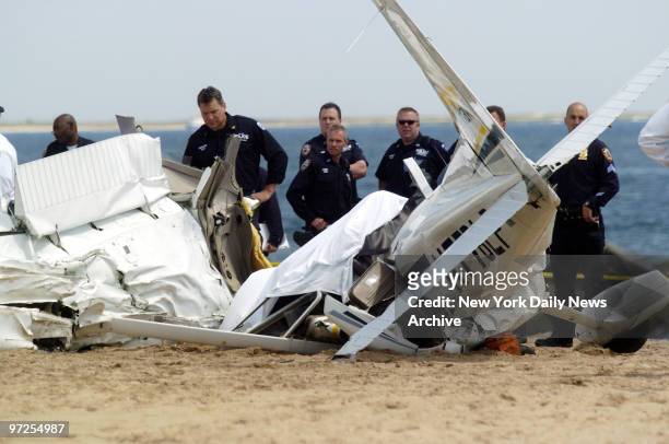 Emergency crews are on the scene of a small plane crash on the beach at W. 16th St. On Coney Island. Pilot Endrew Ellen of Jamaica, Queens, was...