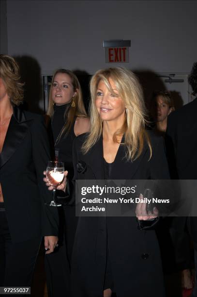 Heather Locklear is on hand for "A Funny Thing Happened on the Way to Cure Parkinson's...," an evening of comedy at the Metropolitan Pavilion. The...