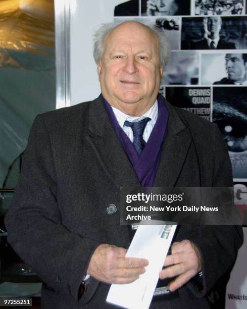 Bob Zarem at the World Premiere of "Vantage Point" held in the Lincoln Square Theater