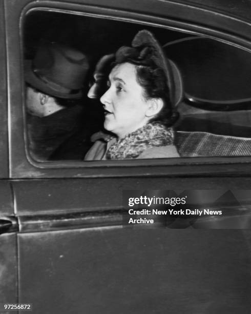 Ethel Rosenberg during trial.