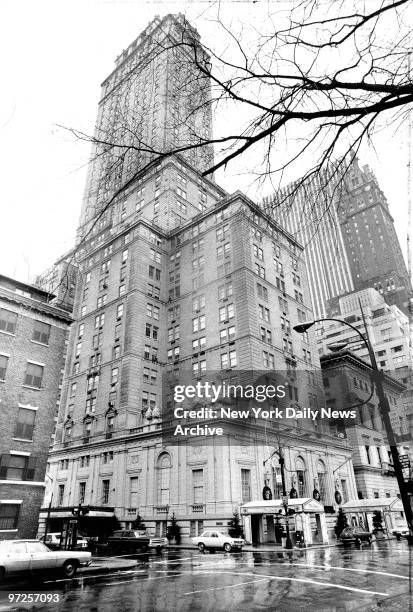 Hotel Pierre on Fifth Ave. At 61st St.