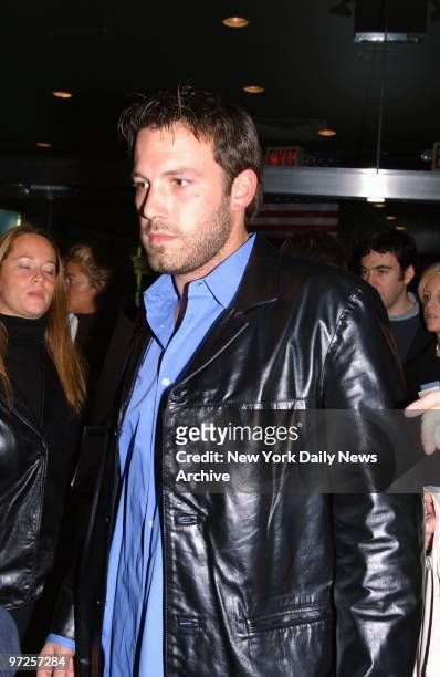 Ben Affleck, executive producer of the new HBO documentary series "Project Greenlight," arrives for the show's premiere at the Chelsea West Theaters...