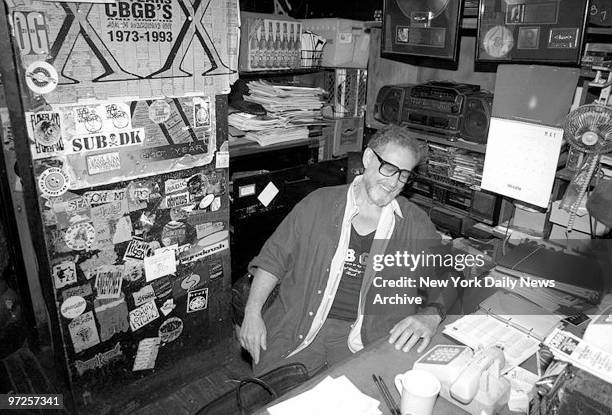 Hilly Kristal, founder and owner of CBGB.