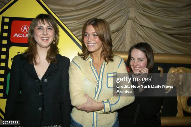 Eva Amurri , Mandy Moore and Jena Malone are on hand for the Gen Art Film Festival premiere of the movie "Saved!" at the Loews Lincoln Square. The...