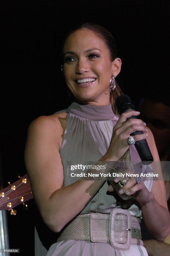Jennifer Lopez at the Children's Health Fund's 20th Annivers
