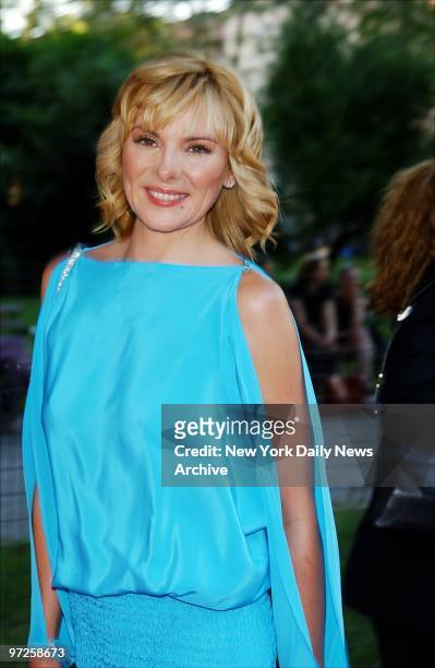 Kim Cattrall is on hand for a screening of the fifth-season premiere of the HBO show "Sex and the City" at the American Museum of Natural History....