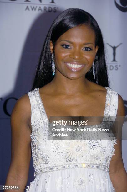 LaChanze arrives at Radio City Music Hall for the 60th annual Tony Awards. She won the award for Leading Actress in a Musical for her performance in...