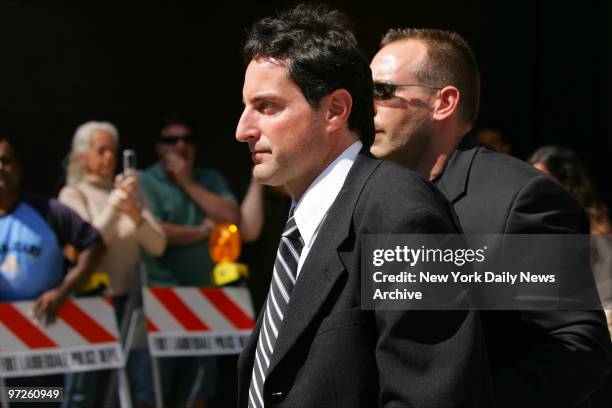 Howard K. Stern, companion of the late Anna Nicole Smith, leaves the Broward County Courthouse during lunch recess from a hearing for the custody of...