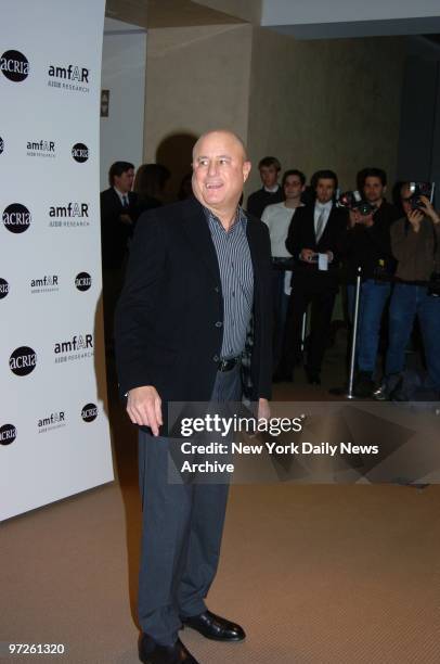 Ron Perelman attends a benefit at Sotheby's to posthumously recognize photographer Herb Ritts for his work and activism. In honor of Ritts,...