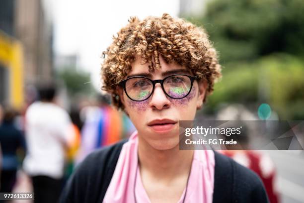 portrait of a serious young man - youth activist stock pictures, royalty-free photos & images