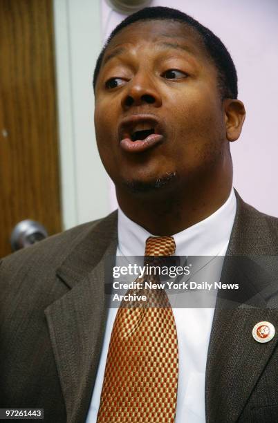 City Councilman James Sanders Jr., a Democrat who's in his second term representing Laurelton, Springfield Gardens, Rosedale and the Rockaways , is...