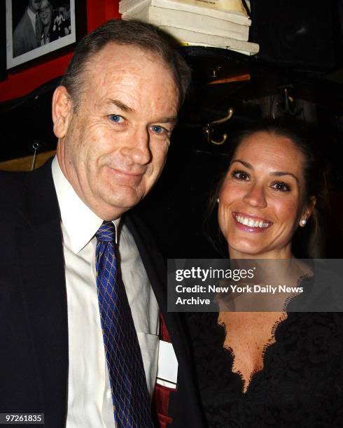 Bill O'Reilly and his wife Maureen at the Entertainment Weekly's 8th Annual Academy Awards Viewing Party held at Elaines.
