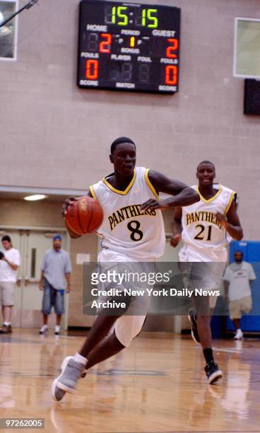 Lance Stephenson during the First Annual Reebok New York City Hoops Festival at Baruch College.
