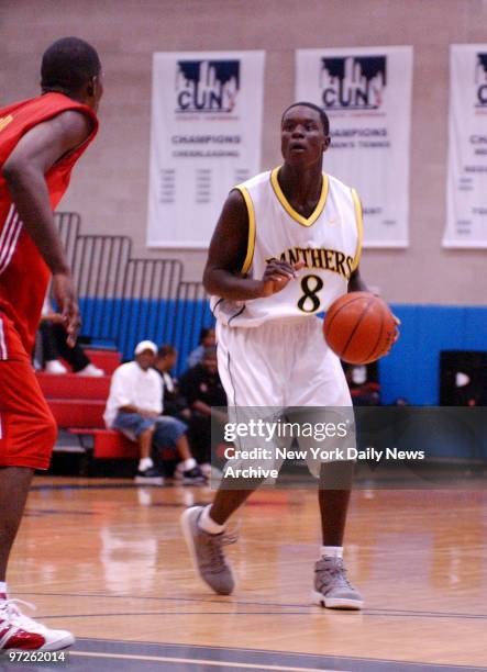 Lance Stephenson during the First Annual Reebok New York City Hoops Festival at Baruch College.