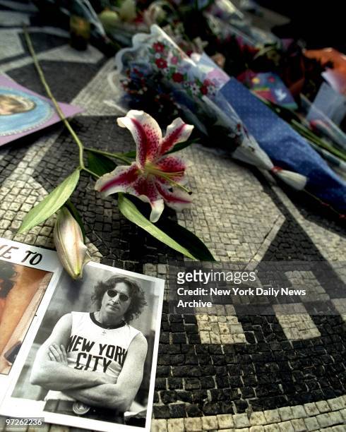 Fans gathered in the Strawberry Fields section of Central Park to remember singer/songwriter John Lennon, one of the original members of The Beatles,...