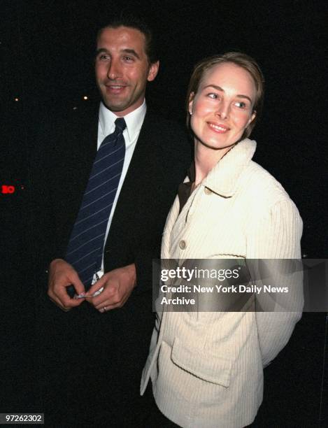 Billy Baldwin and wife Chynna Phillips attending premiere of documentary film "The Farm: Angola, USA" at Provence.