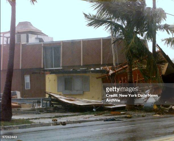 Hurricane Georges hits Key West, Fla.