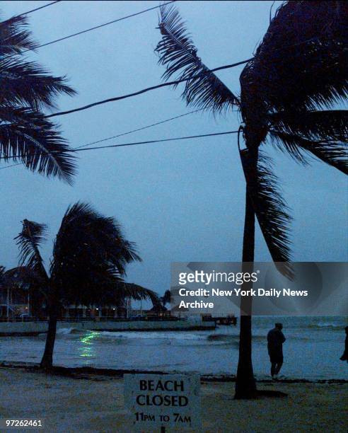 Hurricane Georges hits Key West, Fla.
