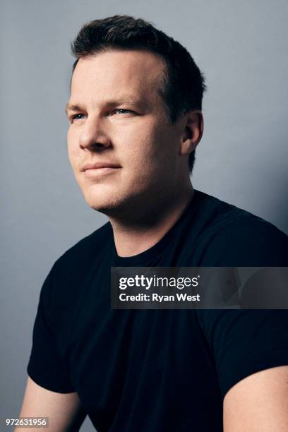 Creator of 'Westworld' Jonathan Nolan is photographed for Emmy Magazine on March 30, 2017 in Burbank, California. PUBLISHED IMAGE.