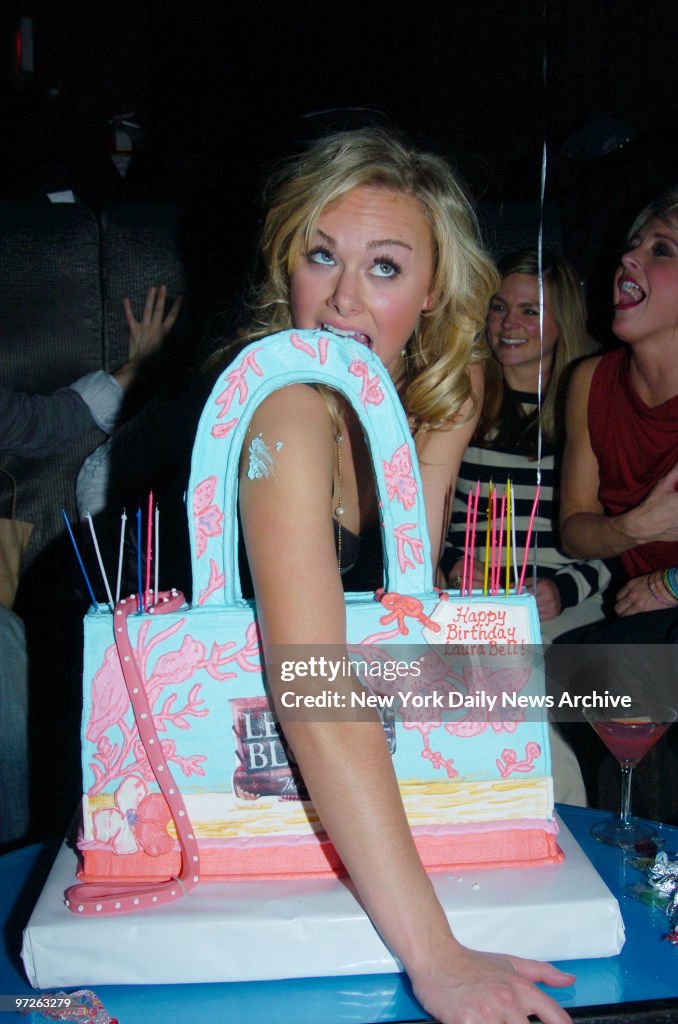 Laura Bell Bundy, star of the Broadway musical "Legally Blon