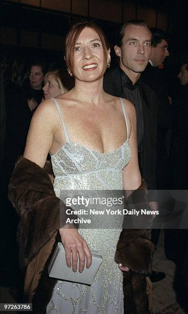 Fashion designer Nicole Miller arriving for the 16th Annual CFDA Awards gala at New York State Theater. ,