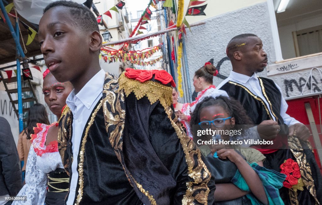 Eve Of Santo Antonio Day In Lisbon