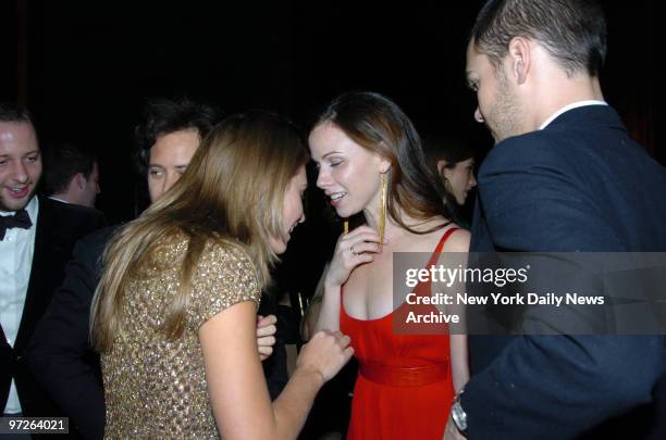 Lauren Bush with her cousin Barbara Bush at the UNICEF Snowflake Ball held in Cipriani's 42 St ...