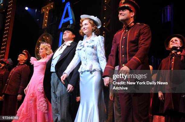 Lauren Graham ,Oliver Platt ,Kate Jennings Grant and Craig Bierko at Curtain ...at Opening Night of the B'Way Play "Guys And Dolls " held in the...