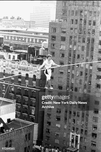 In 1974 daredevil aerialist Philippe Petit crossed a high wire between the World Trade Center towers to call attention to himself. Today, Petit...