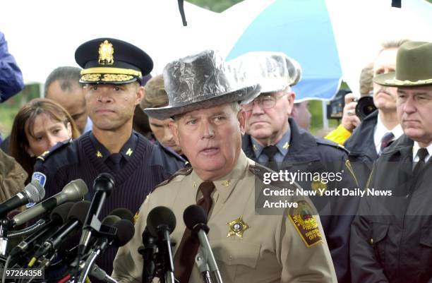 Col. Stewart Cook of the Hanover County Sheriff's Office reports on the shooting of a man outside an Ashland, Va., steakhouse on Saturday night....