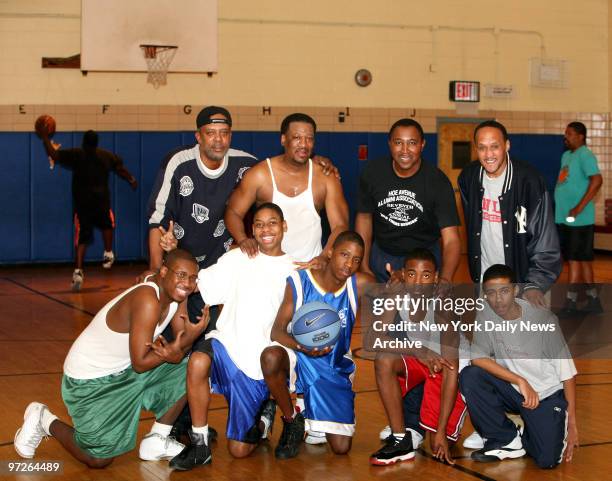 Fathers: Tyrone Davis, Paul Cannon, Kurt Williams, James Flint, Students; Tyrone Davis Jr., Eddie Waring, Corey Cannon, Kurt Williams, Jr., James...