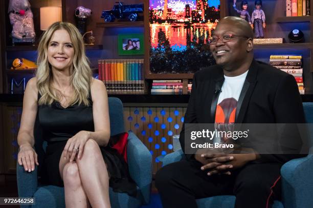 Pictured : Kelly Preston and Tituss Burgess --