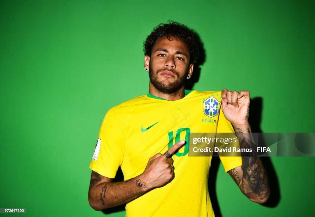 Brazil Portraits - 2018 FIFA World Cup Russia