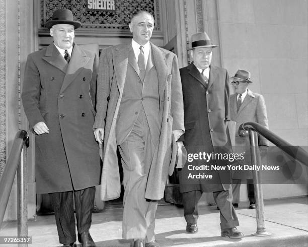 Federal Court jury in Newark, was dismissed when it could not reach agreement on whether Abner "Longie" Zwillman, prohibition era bootlegger, evaded...