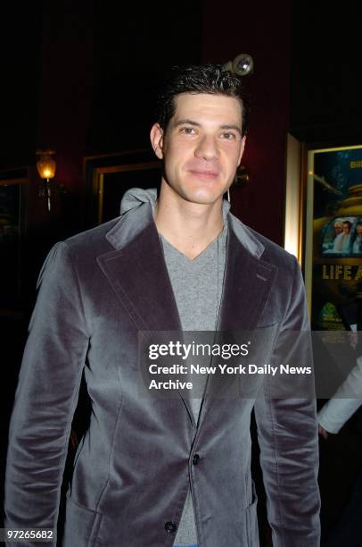 Cody Franchetti arrives at the Ziegfeld Theater for the world premiere of "The Life Aquatic With Steve Zissou."