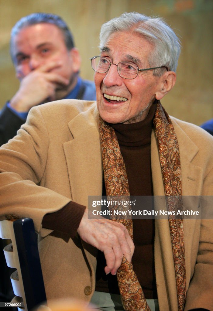 Legendary New York Yankees' player and broadcaster Phil Rizzuto