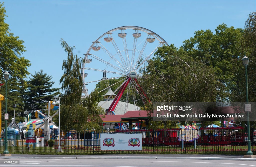 Rye Playland in Rye, NY, The "Mind Scrambler" ride reopened 